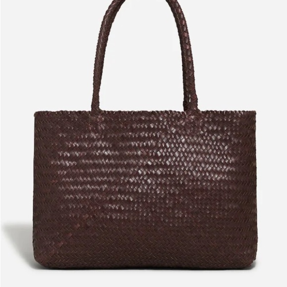 Madewell | The Handwoven Leather Tote
